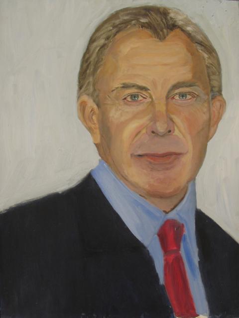 British Prime Minister Tony Blair