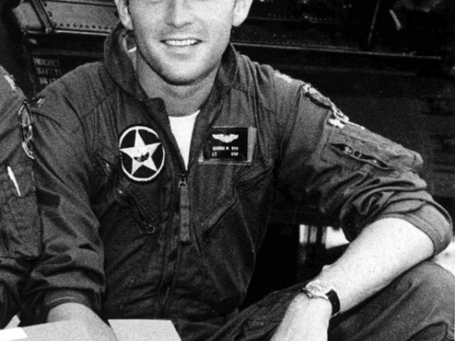 George W. Bush in the Texas Air National Guard, 1968 - 1973. (HS381)