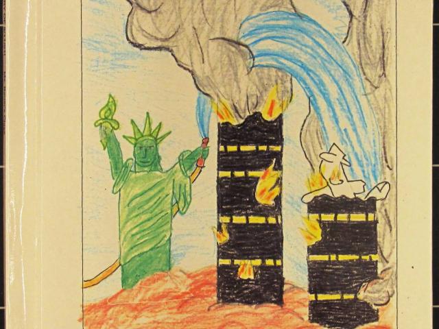  "In Memory of 9/11/01" written and illustrated by Ms Bauer's Class, Willis Middle School 2001-02. DO.238084