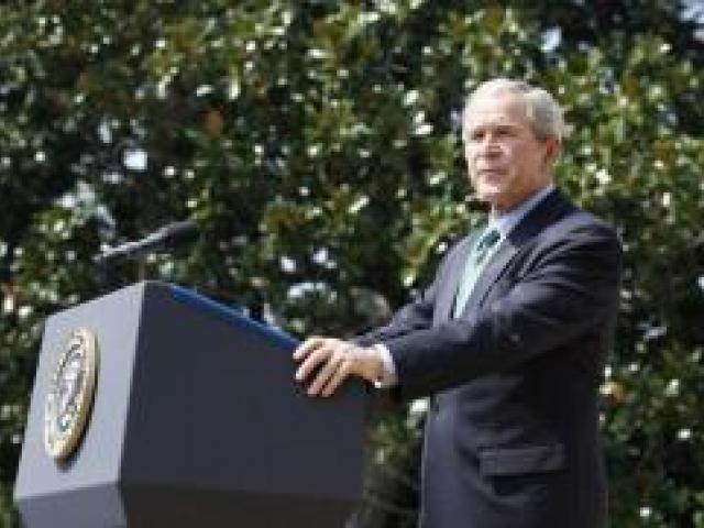 President Bush honors the USA Freedom Corps in September 2008