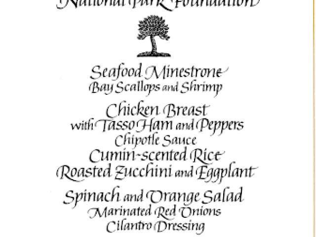 Luncheon for the National Park Foundation, February 13, 2004.