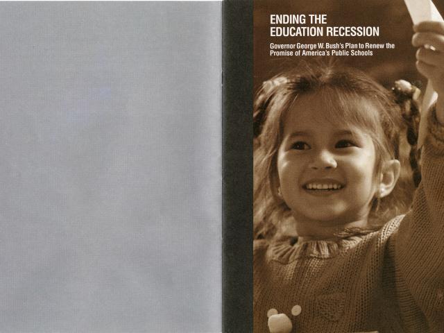 Ending the Education Recession Booklet