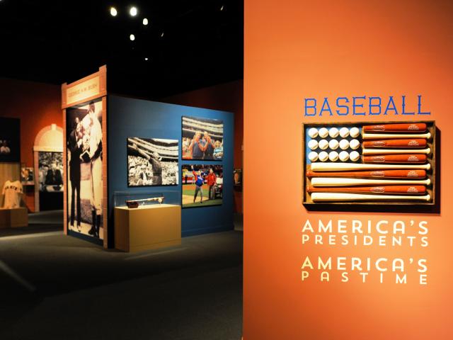Baseball Past Exhibit Entrance