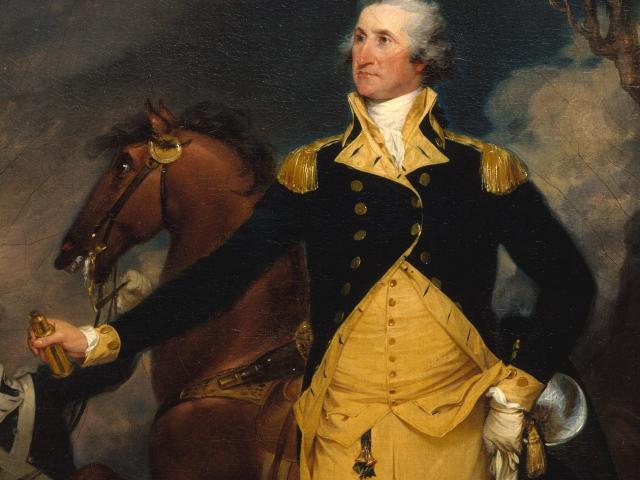 George Washington before the Battle of Trenton. ca. 1792-94